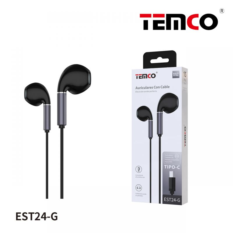 Auriculares con cable Android/iOS