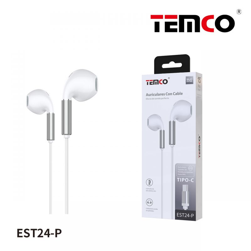 Auriculares con cable Android/iOS