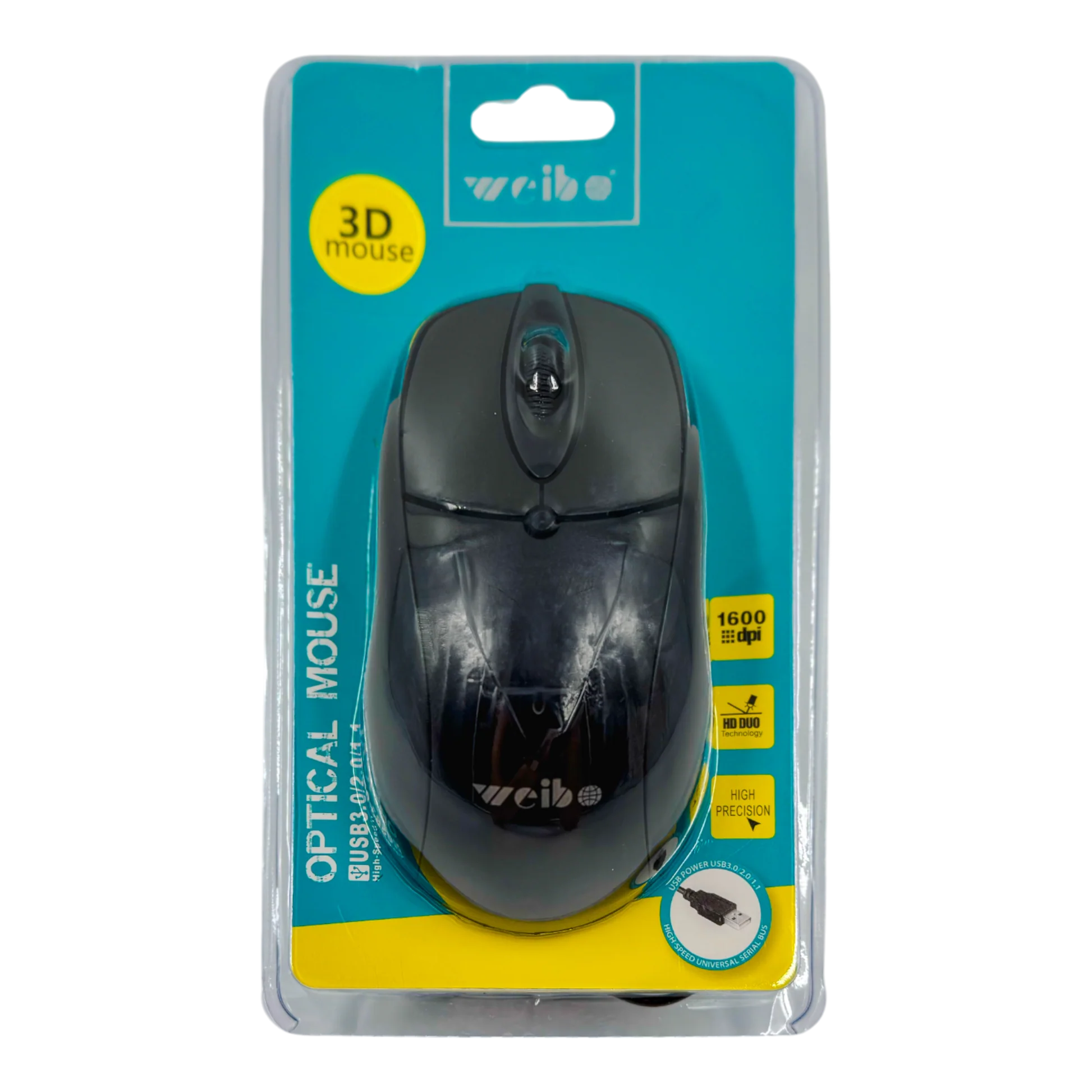 Mouse Optico Con Cable Fc-145 disponible en 2 colores