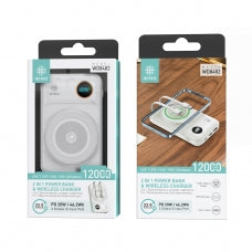 IKREA PowerBank|Carga Rápida  TYPE-C Fácil uso | 35W | Blanco