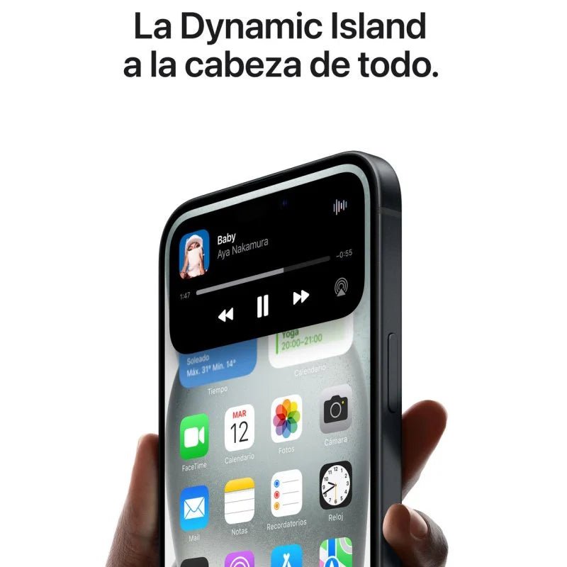 Apple iPhone 15, Rosa, 5G, 6.1" OLED Super Retina XDR, Chip A16 Bionic, iOS - ROOLAYMO - Carcasas ExclusivasAppleNegro128GBApple iPhone 15, Rosa, 5G, 6.1" OLED Super Retina XDR, Chip A16 Bionic, iOS