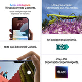 Apple iPhone 16 Plus, Blanco, 128 GB, 5G, 6.7 " OLED Super Retina XDR, Chip A18 Bionic, iOS - ROOLAYMO - Carcasas ExclusivasAppleNegro128GBApple iPhone 16 Plus, Blanco, 128 GB, 5G, 6.7 " OLED Super Retina XDR, Chip A18 Bionic, iOS
