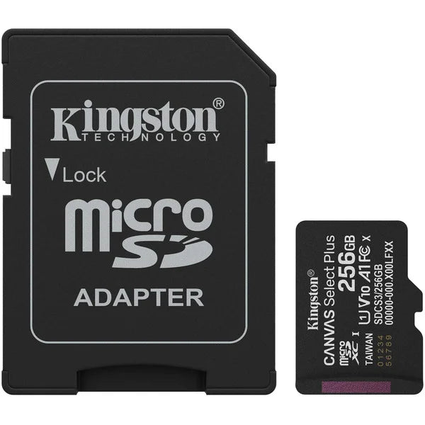 KINGSTON Tarjetas microSD 64 | 128 | 256 | 512 GB TOP VENTAS