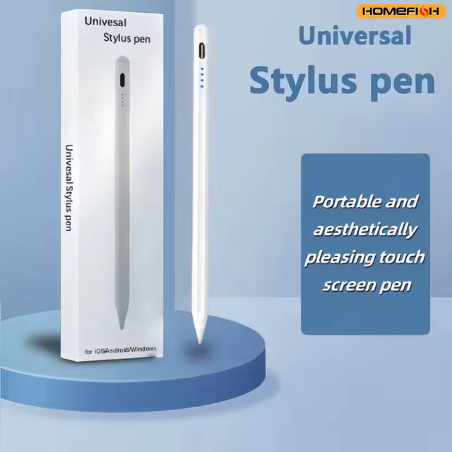 Lápiz táctil universal compatible con tabletas y teléfonos móviles iOS/Android/Windows, apto para Samsung, Huawei y Xiaomi.