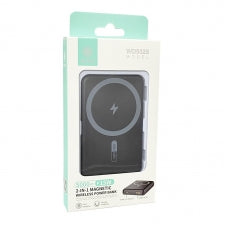 IKREA PowerBank Wireless  Carga Rápida  Tipo-C | 15W | Negro