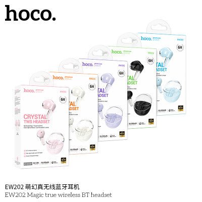 Hoco EW202 Auriculares TWS BT 6h - ROOLAYMO - Carcasas ExclusivasROOLAYMO - Carcasas ExclusivasHoco EW202 Auriculares TWS BT 6h