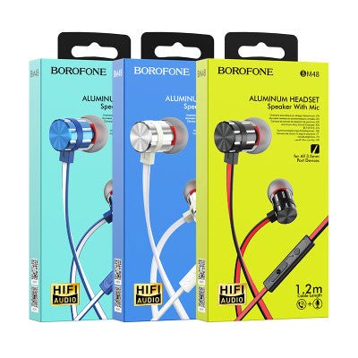 Borofone BM48 Auricular Jack - ROOLAYMO - Carcasas ExclusivasROOLAYMO - Carcasas ExclusivasBorofone BM48 Auricular Jack