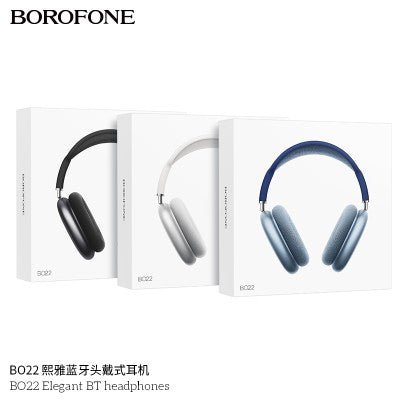 Borofone BO22 Auriculares BT 12h - ROOLAYMO - Carcasas ExclusivasROOLAYMO - Carcasas ExclusivasBorofone BO22 Auriculares BT 12h