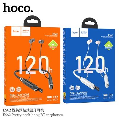 Hoco ES62 Auricular BT Deportivo 120h - ROOLAYMO - Carcasas ExclusivasROOLAYMO - Carcasas ExclusivasHoco ES62 Auricular BT Deportivo 120h