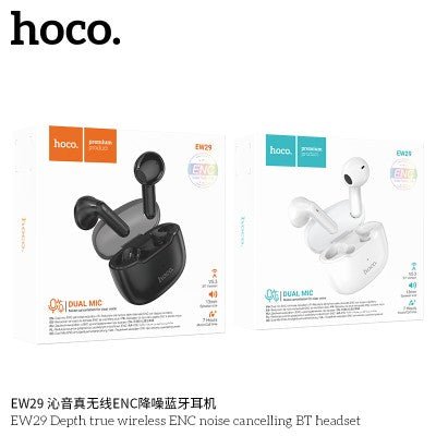Hoco EW29 Auriculares TWS BT ENC 5h - ROOLAYMO - Carcasas ExclusivasROOLAYMO - Carcasas ExclusivasHoco EW29 Auriculares TWS BT ENC 5h