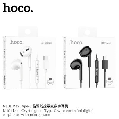Hoco M101 Max Auricular Cable Type C (99%) - ROOLAYMO - Carcasas ExclusivasROOLAYMO - Carcasas ExclusivasHoco M101 Max Auricular Cable Type C (99%)