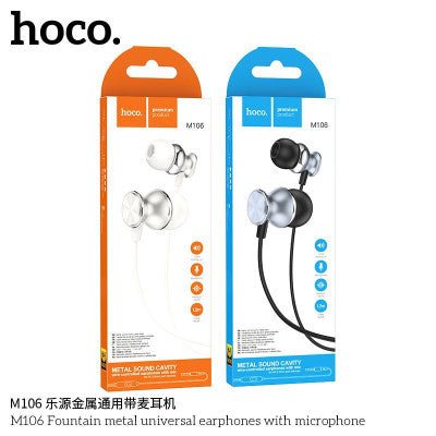 Hoco M106 Auricular Cable Jack 3.5mm - ROOLAYMO - Carcasas ExclusivasROOLAYMO - Carcasas ExclusivasHoco M106 Auricular Cable Jack 3.5mm