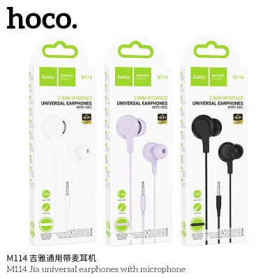 Hoco M114 Auricular Cable Jack 3.5mm - ROOLAYMO - Carcasas ExclusivasROOLAYMO - Carcasas ExclusivasHoco M114 Auricular Cable Jack 3.5mm