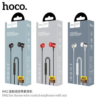 Hoco M42 Auricular Cable Jack 3.5mm - ROOLAYMO - Carcasas ExclusivasROOLAYMO - Carcasas ExclusivasHoco M42 Auricular Cable Jack 3.5mm