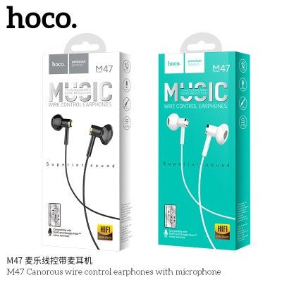 Hoco M47 Auricular Cable Jack 3.5mm - ROOLAYMO - Carcasas ExclusivasROOLAYMO - Carcasas ExclusivasHoco M47 Auricular Cable Jack 3.5mm