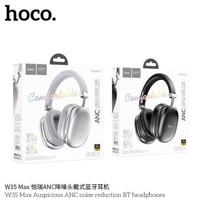 Hoco W35 Max ANC Auricular Diadema BT 90h - ROOLAYMO - Carcasas ExclusivasROOLAYMO - Carcasas ExclusivasHoco W35 Max ANC Auricular Diadema BT 90h
