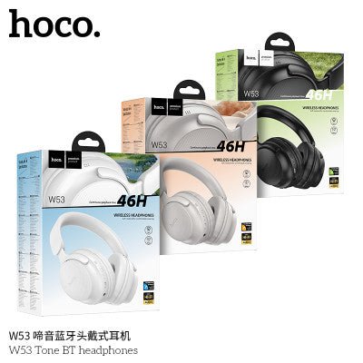 Hoco. W53 Auricular Diadema BT - ROOLAYMO - Carcasas ExclusivasROOLAYMO - Carcasas ExclusivasHoco. W53 Auricular Diadema BT
