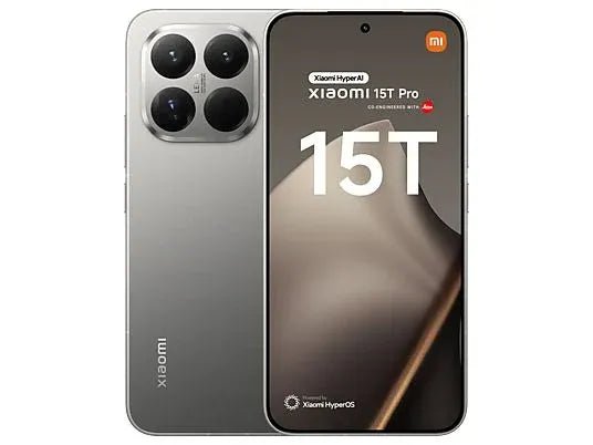 Xiaomi 15T Pro 6.83" AMOLED 5G Dual SIM Cámara Leica 50MP Android 16 Negro