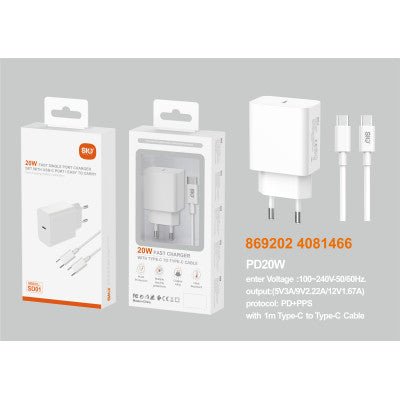 Sio SD01 Cargador PD20W C - C - ROOLAYMO - Carcasas ExclusivasSIOSio SD01 Cargador PD20W C - C