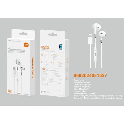 Sio SE01 Auriculares Lightning BT - ROOLAYMO - Carcasas ExclusivasROOLAYMO - Carcasas ExclusivasSio SE01 Auriculares Lightning BT