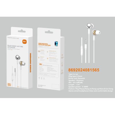 Sio SE05 Auriculares Jack 3.5MM - ROOLAYMO - Carcasas ExclusivasROOLAYMO - Carcasas ExclusivasSio SE05 Auriculares Jack 3.5MM