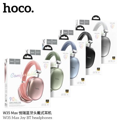 Hoco W35 Max Auricular Diadema BT 90h - ROOLAYMO - Carcasas ExclusivasROOLAYMO - Carcasas ExclusivasHoco W35 Max Auricular Diadema BT 90h